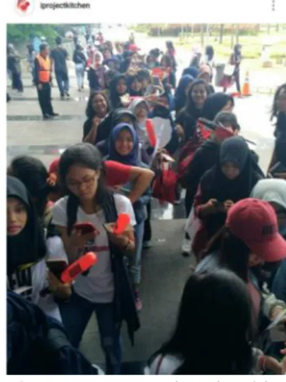 Gambar 3.9 Antrian Freebies oleh iPROJECT