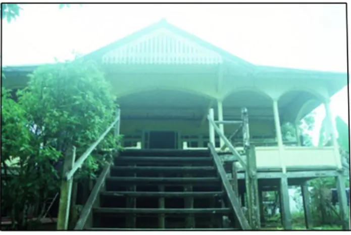 Gambar 1: Rumah Melayu Kabupaten Sanggau 