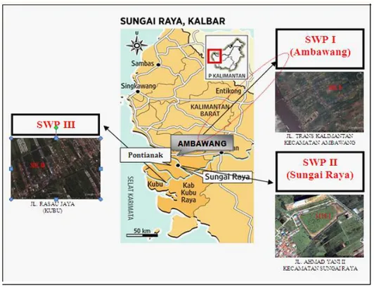 Gambar 3: Peta Rencana Satuan Wilayah Pengembangan Kabupaten Kubu Raya 
