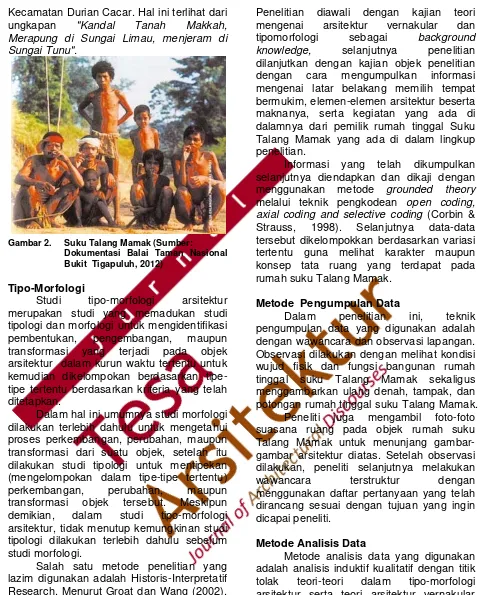 Gambar 2.  Suku Talang Mamak (Sumber:  