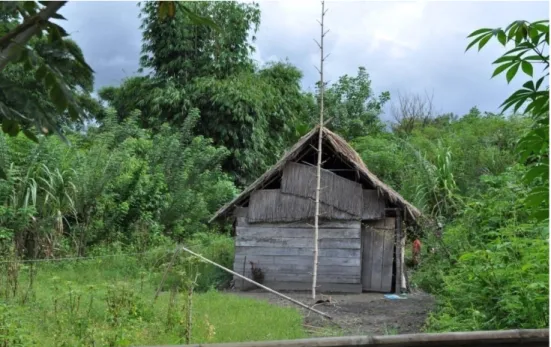 Gambar 18. Salah satu rumah Warga Kat Desa Sulaku 