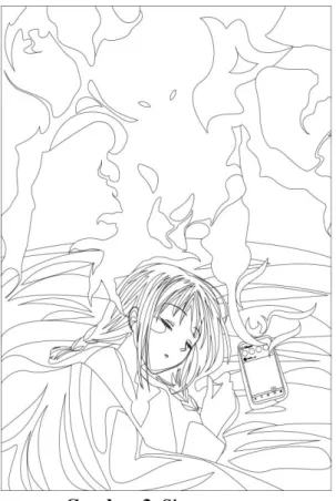 Gambar 3. Sketsa poster 