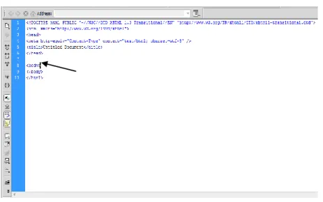 Gambar 2. 13 Tampilan Tool bar Coding (Madcoms :  2011) 