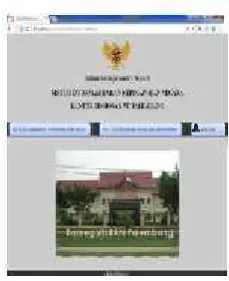 Gambar 4.15 Tampilan utama halamanadmin