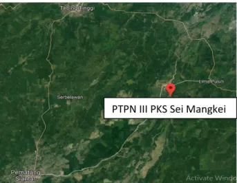 Gambar 2.2. Lokasi PTPN III Sei Mangkei 