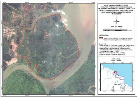 Gambar 1.2. Target Operasi Penegakan Hukum di Desa Tapak Kuda    Kecamatan Tanjung Pura52 