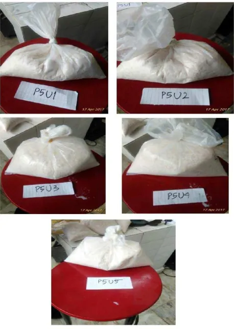 Gambar 3.3. Bahan tertingal di alat