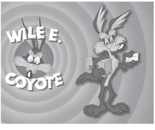 gambar 8. Wile E. coyote                                                                                                                                           
