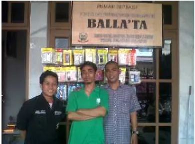 Foto  Peneliti  bersama  Bambang  Majid  dan  Gusman  Arianto  setelah  melakukan