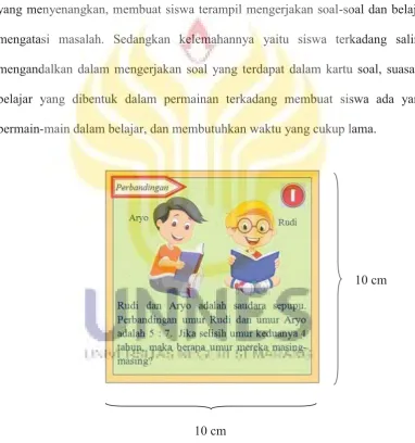 Gambar 2.1 Question Card tampak depan 