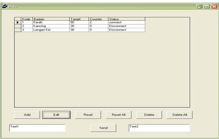 Gambar 11.b Pemasukan data master 