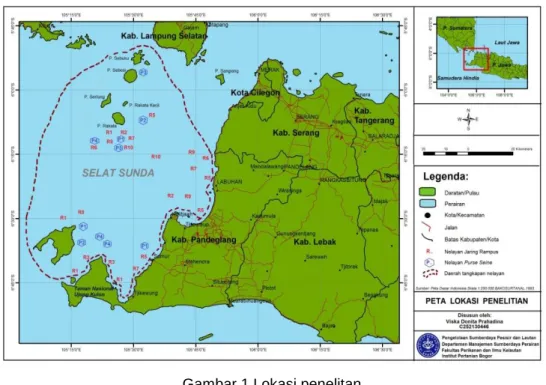 Gambar 1 Lokasi penelitan 