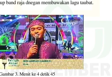 Gambar 3. Menit ke 4 detik 45