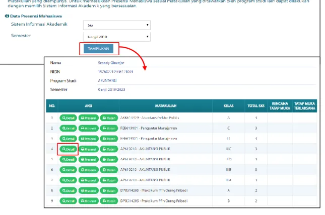 Gambar 3.11. Proses Input Presensi 