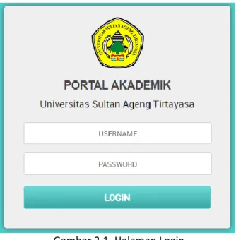 Gambar 2.1. Halaman Login 