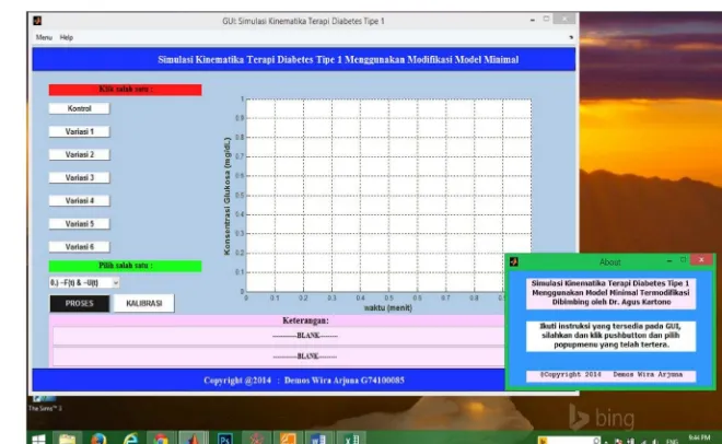 Gambar 9  Tampilan GUI: Simulasi Kinematika Terapi DMT1 