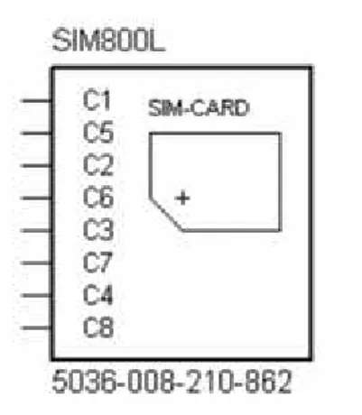 Gambar 2.9 Skematik SIM 800L