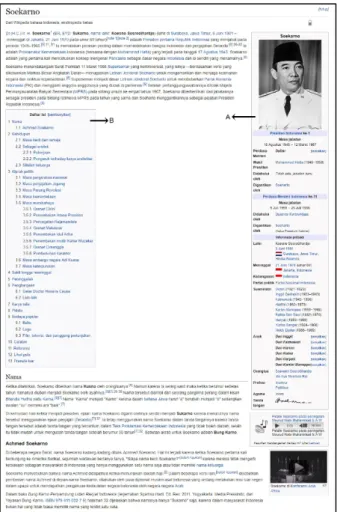 Gambar 3.4. Contoh Artikel Wikipedia 