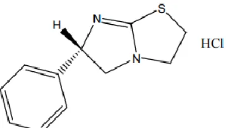 Gambar 2.3 Gambar Struktur Levamisole HCl (Oettgen, et al., 1976)  