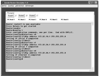 Gambar 5.25. Set IP Address Router 2 