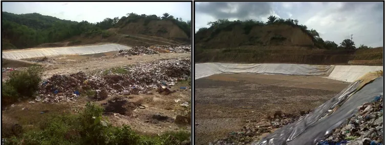 Gambar  2.9 Sanitary Landfill                                    Sumber: Dokumentasi penulis 2010   TPA Keumuning Langsa  