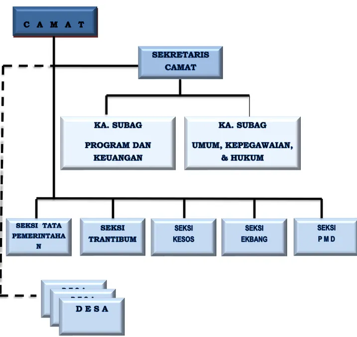 Gambar  2    Struktur  Organisasi  Kecamatan  Bontomanai  sesuai  Peraturan  Daerah  Nomor_4 Tahun 2020 