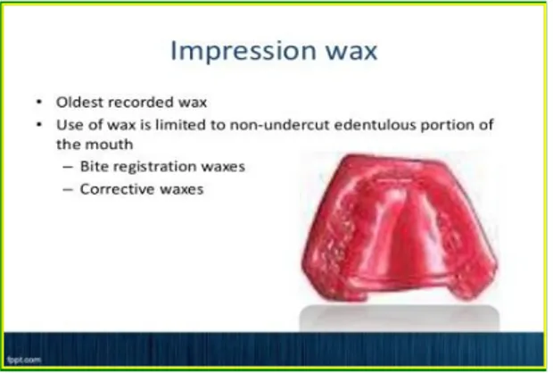 Gambar  4 :  Corrective impression wax 