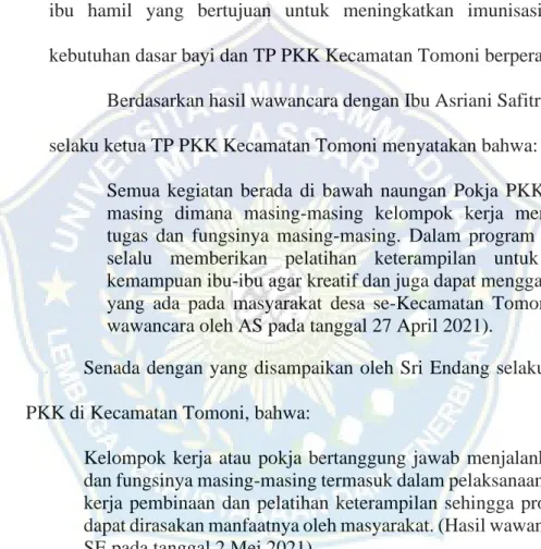 Deskripsi Fokus Penelitian - TINJAUAN PUSTAKA