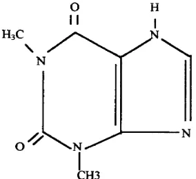 Gambar 6. Struktur teofilin 