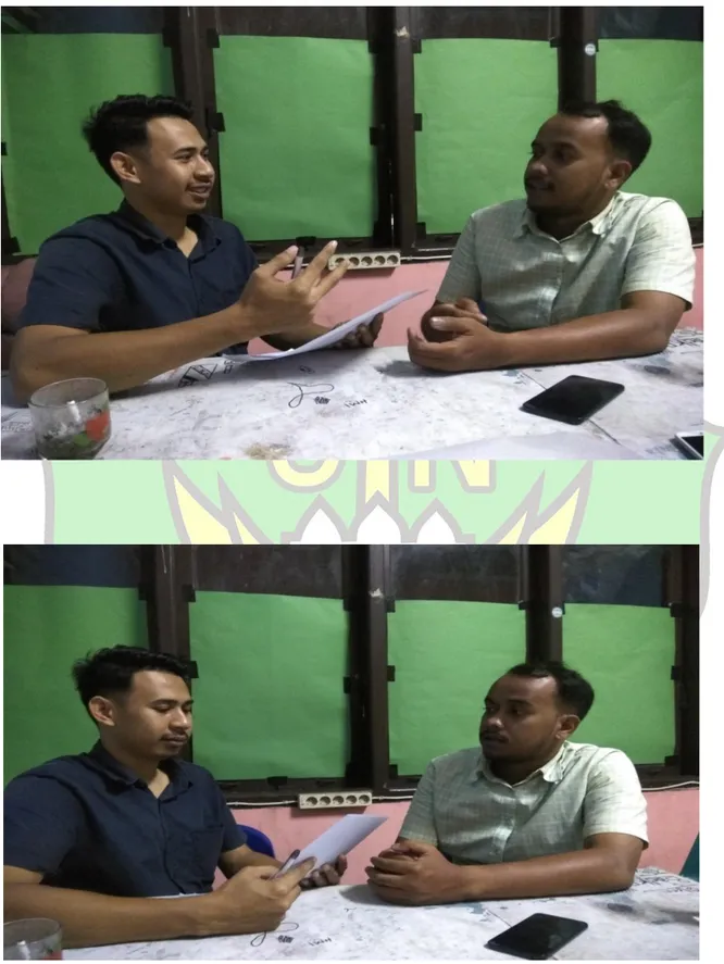 Gambar 2: Wawancara dengan Informan 2  (Sekretasris Umum HMI Cabang Banda Aceh) 