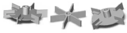Gambar 2.5 Pengaduk Turbin pada bagian variasi 