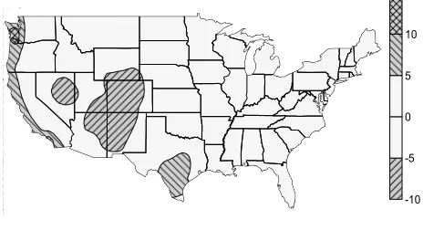 Fig. 11:  Optimal azimuth angle (degrees)  [east = - and west = +] 