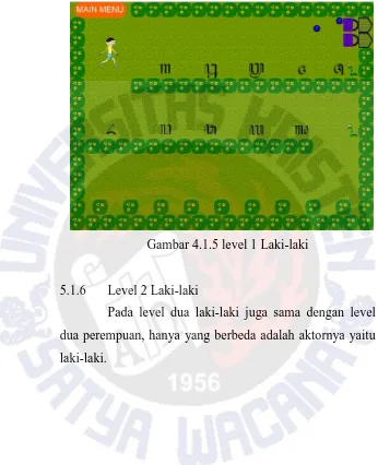 Gambar 4.1.5 level 1 Laki-laki 