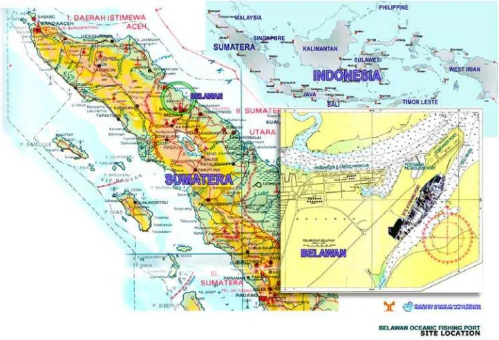 Gambar 5. Peta Administrasi Kecamatan Medan Belawan (Sumber : PPSB) 