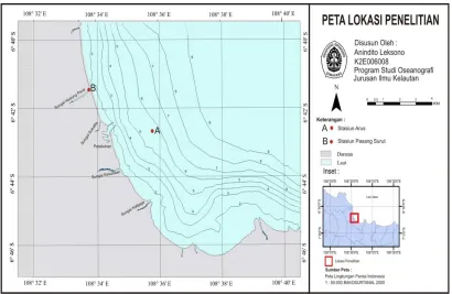 Gambar 1. Peta Lokasi Titik Sampling 