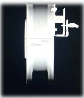 Gambar 19. Citra Radiografi pada 90° 