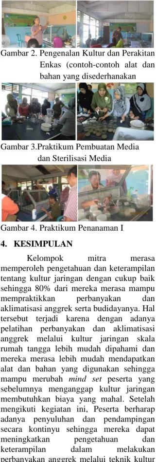 Gambar 3.Praktikum Pembuatan Media       dan Sterilisasi Media 