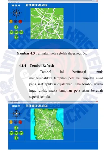 Gambar 4.3 Tampilan peta setelah diperkecil 5x 