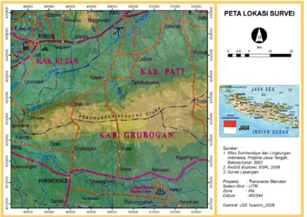 Gambar 1. Peta Lokasi Penelitian 