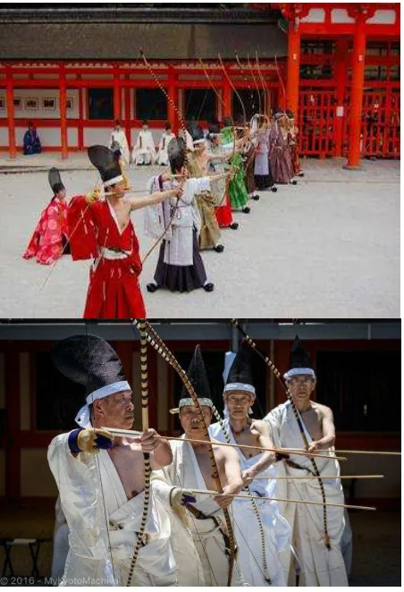 Gambar 2 (a,b): Busha Shinji 