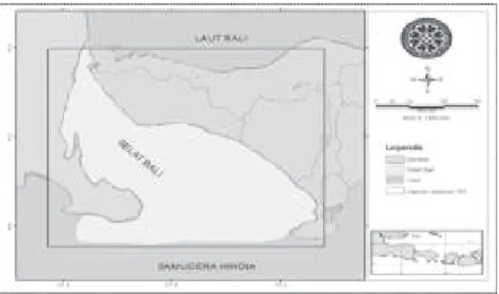 Gambar 1. Peta Sebaran SPL dan Daerah Penangkapan Selama Penelitian