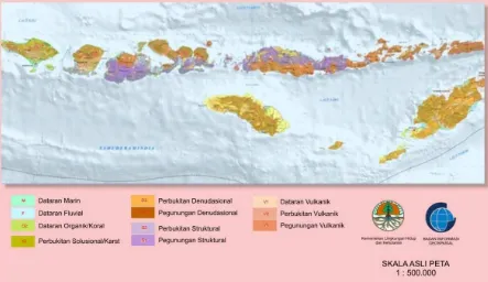 Gambar 2.22 Peta ekoregion Kepulauan Bali Nusa Tenggara