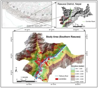 Figure 3.1: Location map of study area 