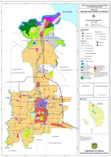 Gambar 4.4. Peta Rencana Pola Ruang Kota Medan 