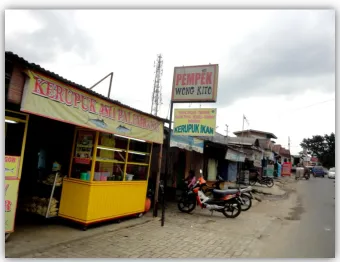 Gambar 11. Sektor Informal yang ada di sekitar Kawasan  Hutan Kota Cadika   