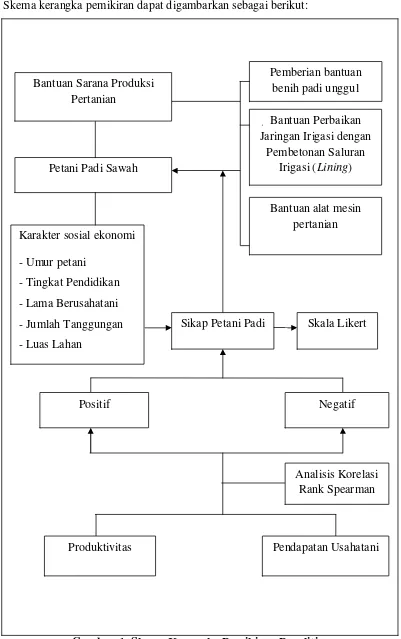 Gambar 1. Skema Kerangka Pemikiran Penelitian  