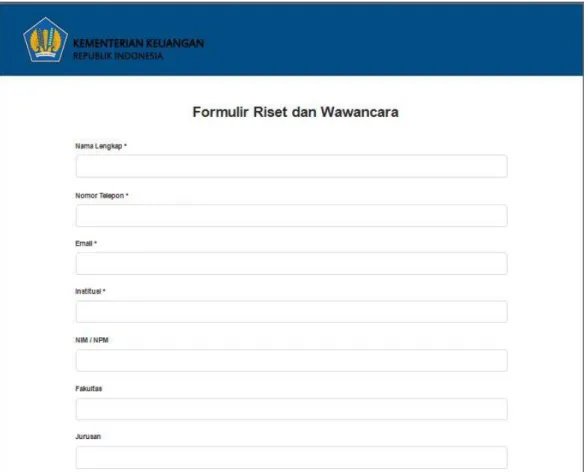 Gambar 3.10. Mockup Halaman Web Riset dan Wawancara 
