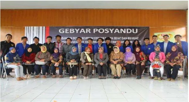 Gambar 4.2(Para Kader dan Mahasiswa KKN-PPM Unikom)