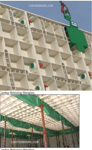 Gambar Bekisting fiberglass