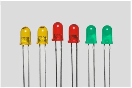 Gambar 2.11 Tampilan kasar dari LED 